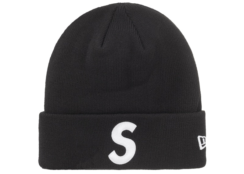 Supreme New Era S Logo Beanie (FW24) Black
