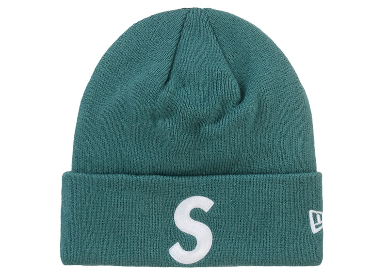Supreme New Era S Logo Beanie (FW24) Green