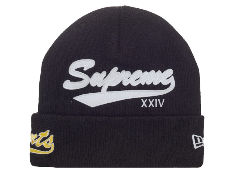 Supreme New Era Salvation Beanie Black