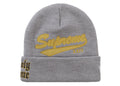 Supreme New Era Salvation Beanie Heather Grey