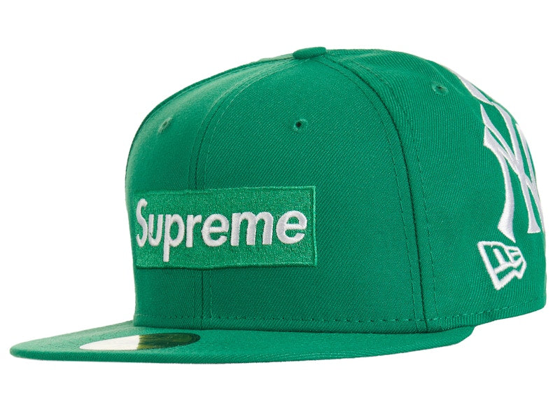 Supreme New York Yankees Box Logo New Era Green