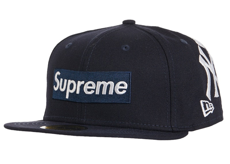 Supreme New York Yankees Box Logo New Era Navy