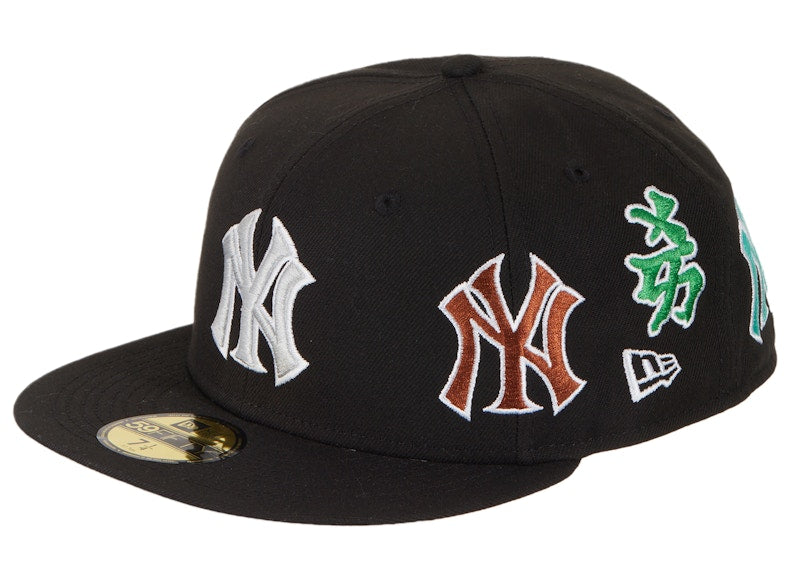Supreme New York Yankees Kanji New Era Fitted Hat Black