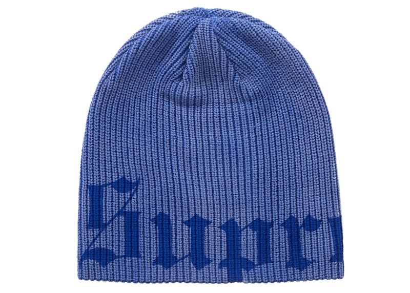 Supreme Old English Printed Beanie (SS26) Blue