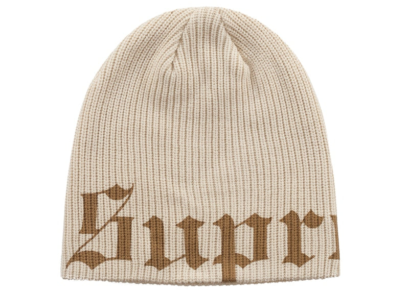 Supreme Old English Printed Beanie (SS26) Brown