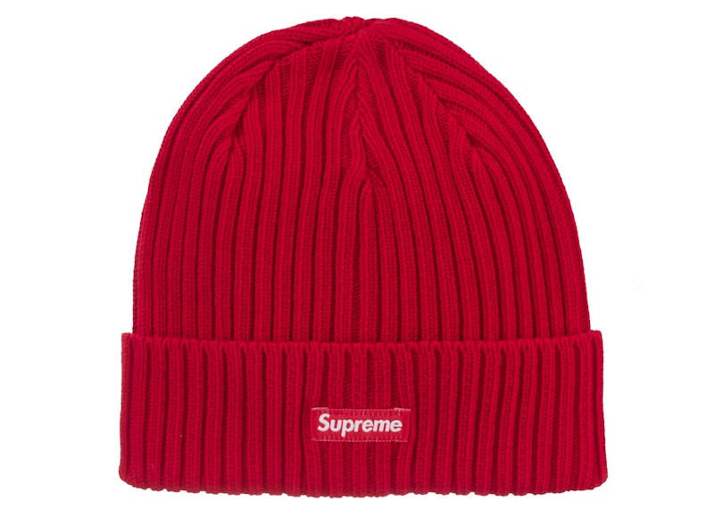 Supreme Overdyed Beanie (SS25) Red