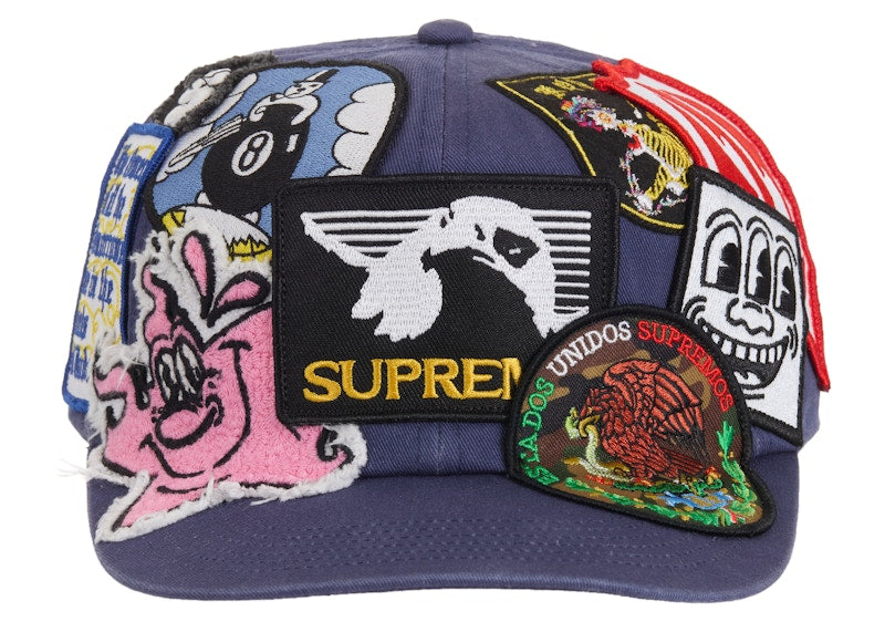 Supreme Patches 6-Panel Navy