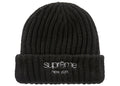 Supreme Ribbed Beanie (FW22) Black