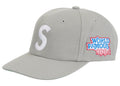Supreme World Famous S Logo 6-Panel Grey