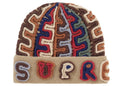Supreme Yarn Applique Beanie Brown