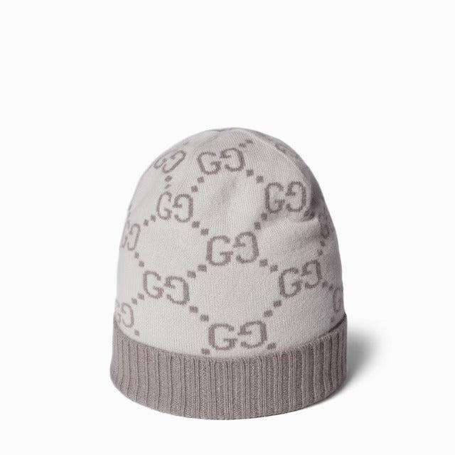 Gucci GG Cashmere Jacquard Hat