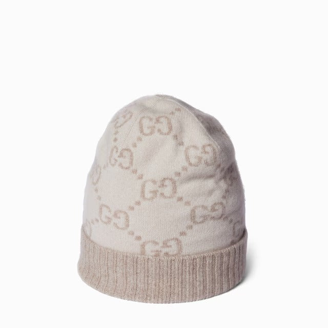 Gucci GG Cashmere Jacquard Hat