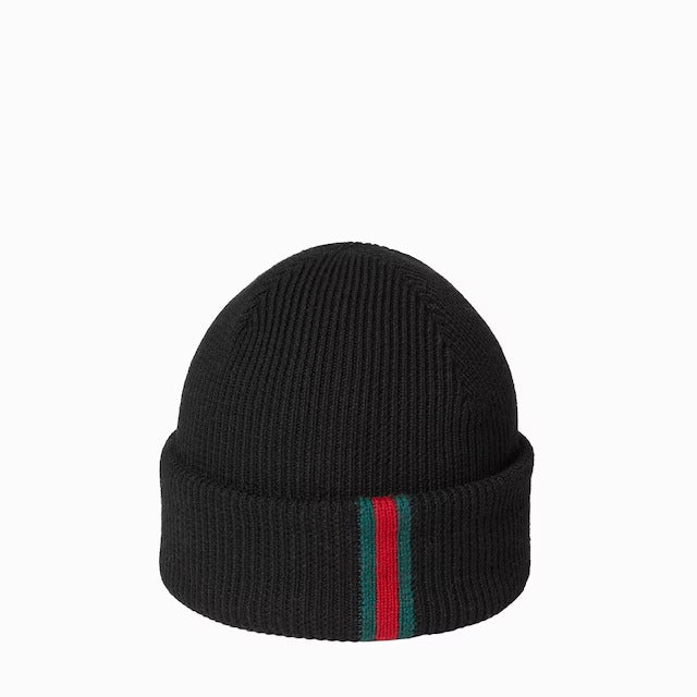 Gucci Wool Hat With Web